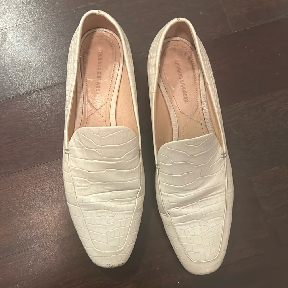 Nicholas Kirkwood loafers with pearl hee